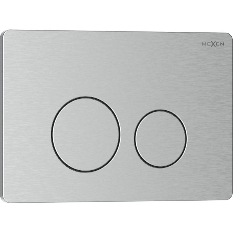 Mexen Tex 06 buton de spălare din oțel inoxidabil, inox - 6106-10