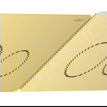 Mexen Tex 06 buton de clătire inox, auriu periat - 6106-11