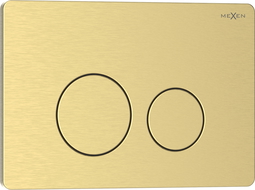 Mexen Tex 06 buton de clătire inox, auriu periat - 6106-11