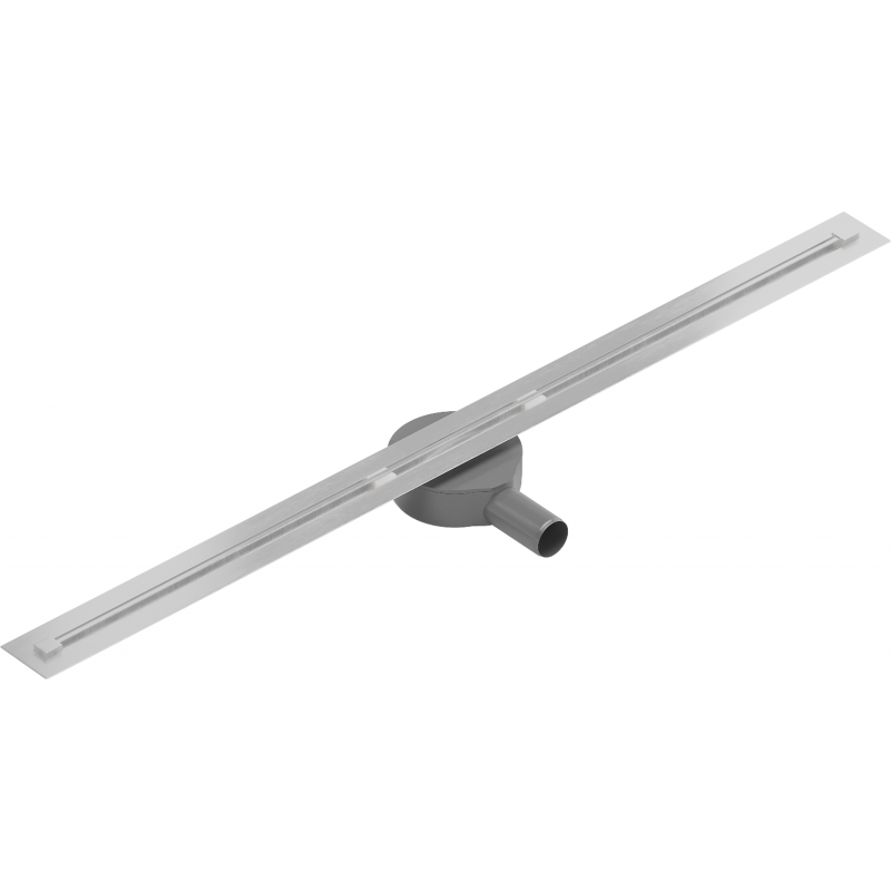 Mexen Flat 360° Super Slim forgó zuhanyfolyóka 100 cm, Króm - 1051100
