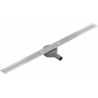 Mexen Flat 360° Super Slim forgó zuhanyfolyóka 100 cm, Króm - 1051100