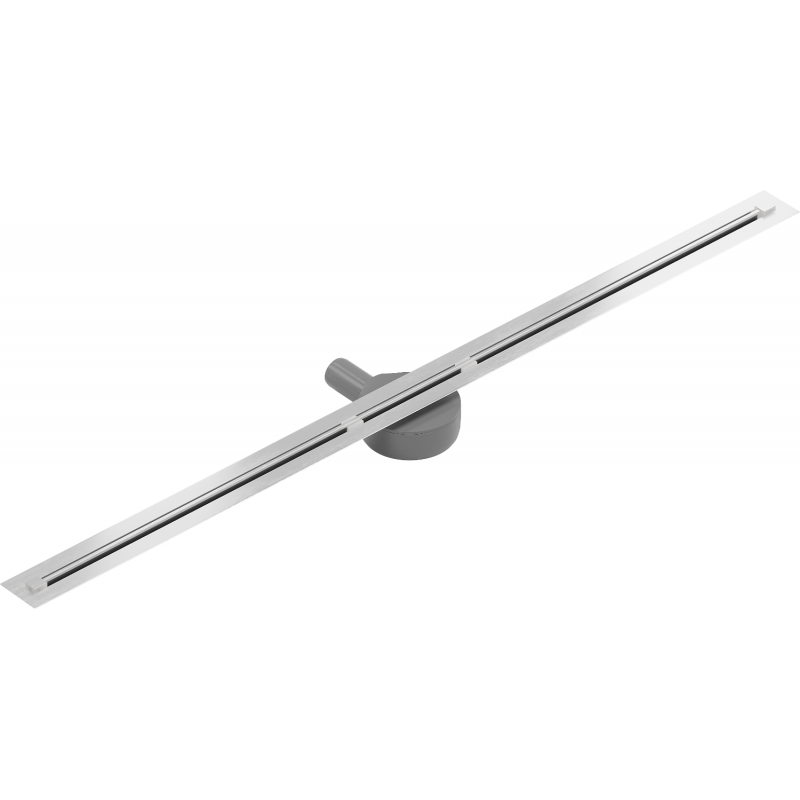 Mexen Flat 360° Super Slim scurgere liniară rotativă 120 cm, Crom - 1051120