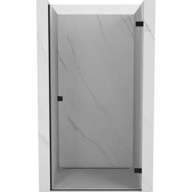 Mexen Lunar-B ușă de duș cu balama dreapta 100 cm, transparent, negru - 832-100-000-70-00-P