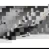 Mexen Lunar-B ușă de duș cu balama dreapta 100 cm, transparent, negru - 832-100-000-70-00-P