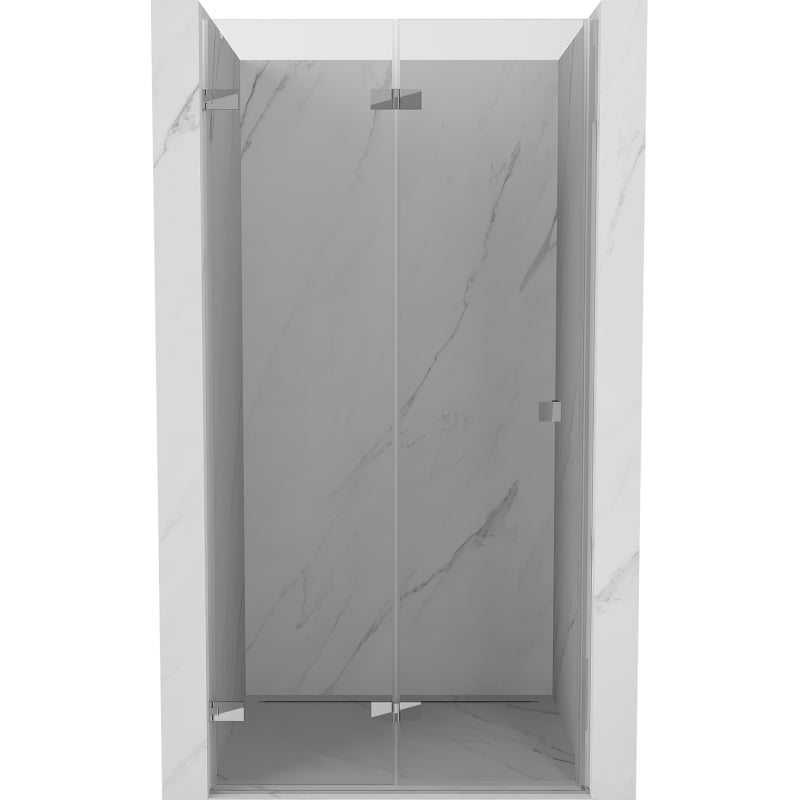 Mexen Lunar-F uși de duș pliante stânga 100 cm, transparent, crom - 836-100-000-01-00-L