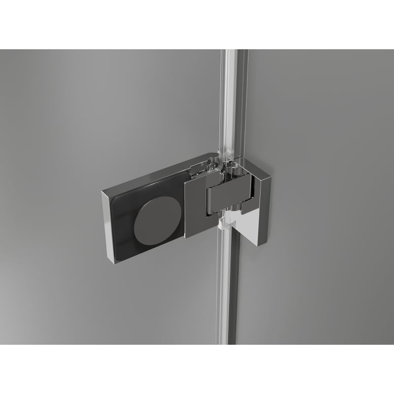 Mexen Lunar-F ușă de duș pliabilă stânga 100 cm, transparentă, crom - 836-100-000-01-00-L