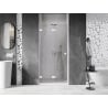 Mexen Lunar-F ușă de duș pliabilă stânga 60 cm, transparentă, albă - 836-060-000-20-00-L