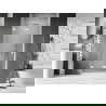 Mexen Lunar-F uși de duș de pliere stângă 65 cm, transparent, alb - 836-065-000-20-00-L