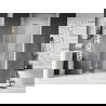 Mexen Lunar-F uși de duș de pliere stângă 65 cm, transparent, alb - 836-065-000-20-00-L
