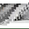 Mexen Lunar-F uși de duș de pliere stângă 65 cm, transparent, alb - 836-065-000-20-00-L