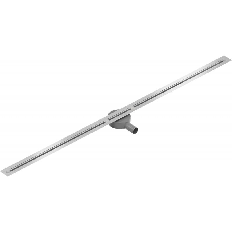 Mexen Flat 360° Super Slim forgó zuhanyfolyóka 160 cm, Króm - 1051160