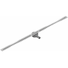 Mexen Flat 360° Super Slim forgó zuhanyfolyóka 160 cm, Króm - 1051160