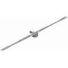Mexen Flat 360° Super Slim scurgere liniară rotativă 180 cm, Crom - 1051180