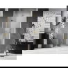 Mexen Lunar-F ușă de duș pliată stânga 75 cm, transparentă, aurie - 836-075-000-50-00-L
