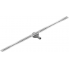 Mexen Flat 360° Super Slim forgó zuhanyfolyóka 200 cm, Króm - 1051200