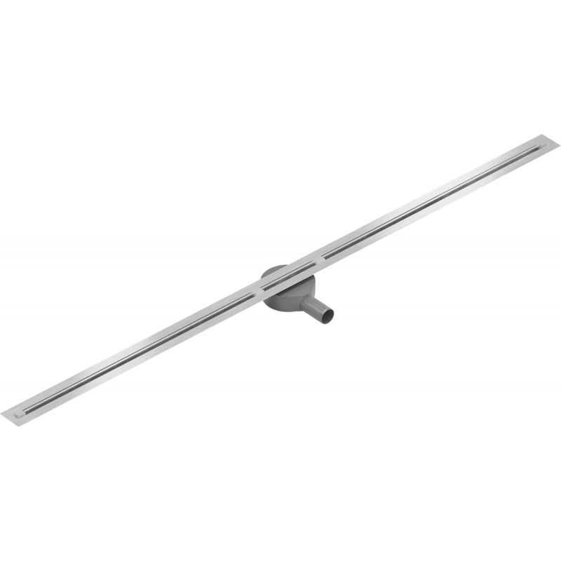 Mexen Flat 360° Super Slim forgó zuhanyfolyóka 150 cm, Króm - 1051150