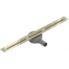 Mexen Flat 360° Super Slim scurgere liniară rotativă 50 cm, Aurie - 1551050