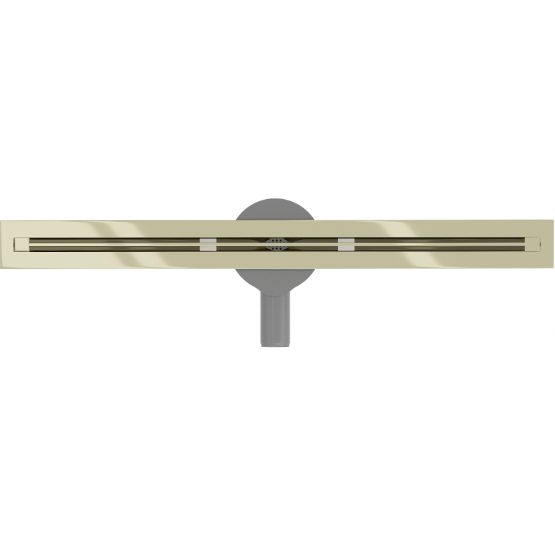 Mexen Flat 360° Super Slim forgó zuhanyfolyóka 70 cm, Arany - 1551070
