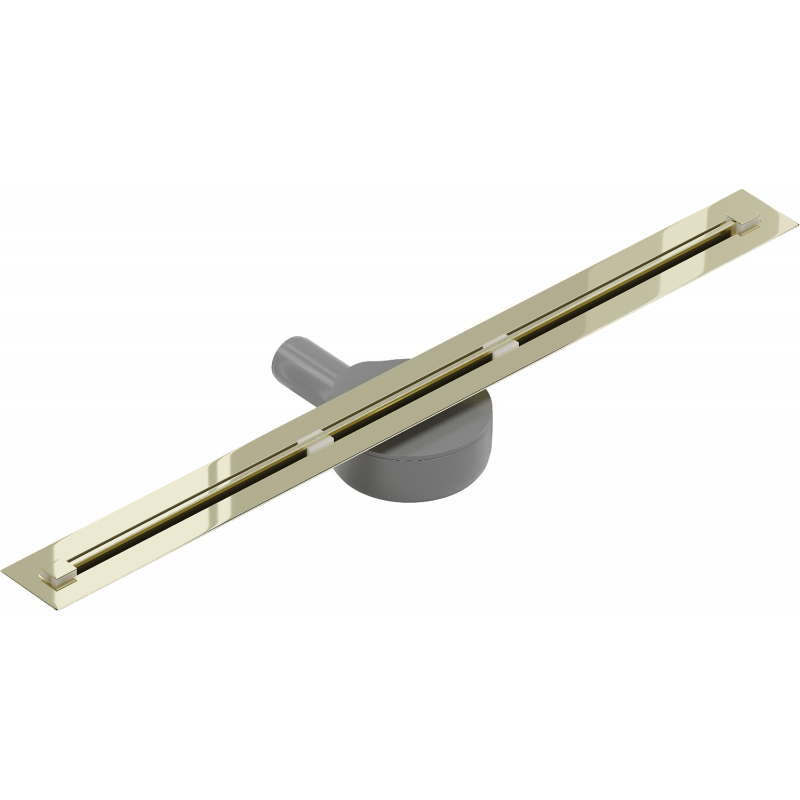Mexen Flat 360° Super Slim scurgere liniară rotativă 70 cm, Aurie - 1551070