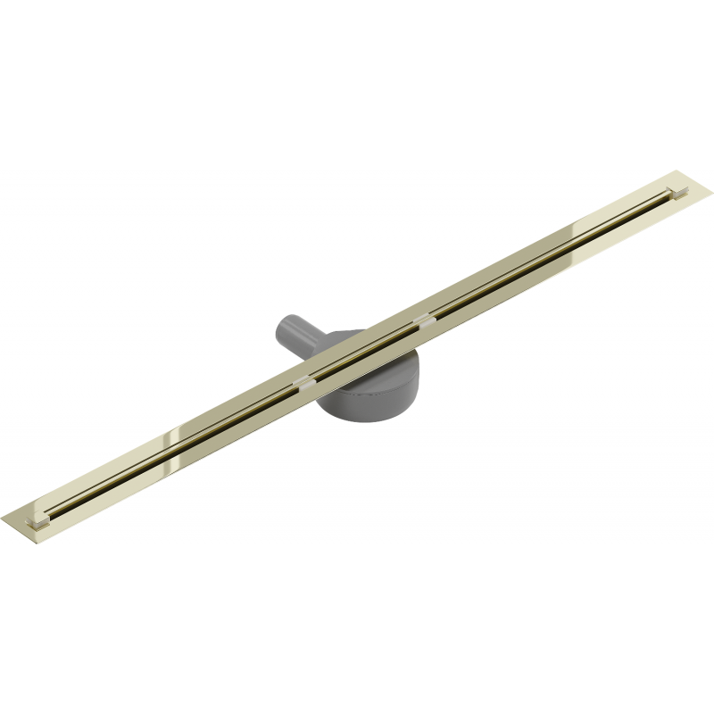 Mexen Flat 360° Super Slim scurgere liniară rotativă 90 cm, Aurie - 1551090