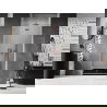 Mexen Lunar-F uși de duș pliante stânga 70 cm, transparente, cupru periat - 836-070-000-65-00-L