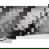Mexen Lunar-F uși de duș pliante stânga 70 cm, transparente, cupru periat - 836-070-000-65-00-L
