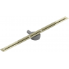 Mexen Flat 360° Super Slim scurgere liniară rotativă 100 cm, Aurie - 1551100
