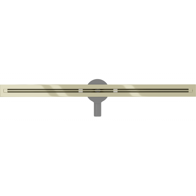 Mexen Flat 360° Super Slim forgó zuhanyfolyóka 100 cm, Arany - 1551100