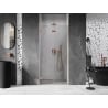Mexen Lunar-F uși de duș pliante stânga 85 cm, transparent, cupru periat - 836-085-000-65-00-L