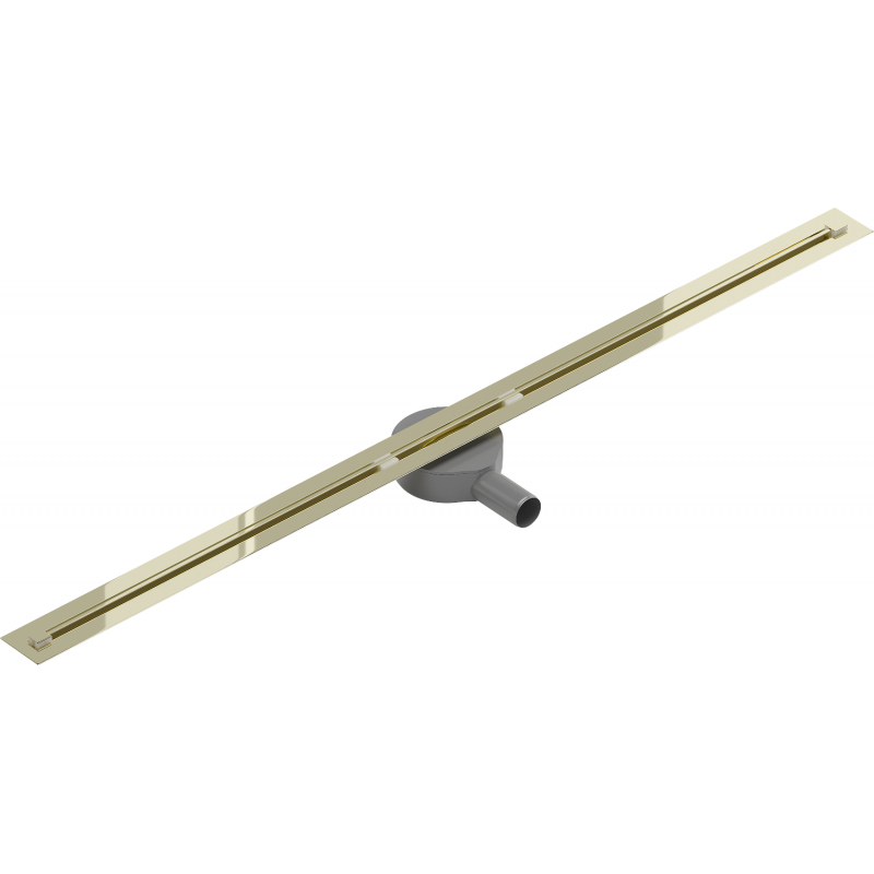 Mexen Flat 360° Super Slim scurgere liniară rotativă 110 cm, Aurie - 1551110