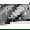 Mexen Lunar-F ușă de duș pliabilă stânga 85 cm, transparent, negru - 836-085-000-70-00-L