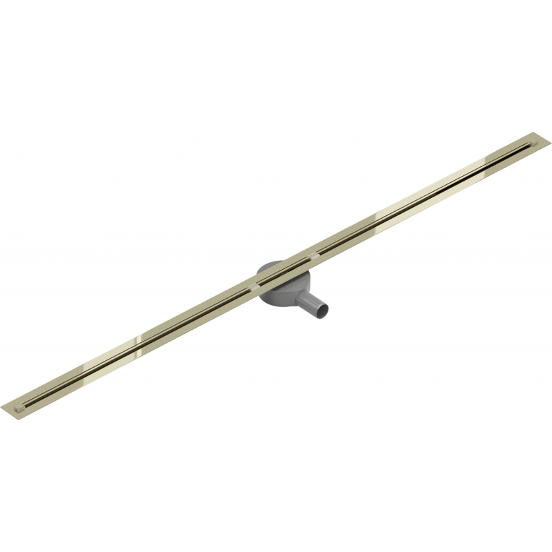Mexen Flat 360° Super Slim scurgere liniară rotativă 150 cm, Aurie - 1551150