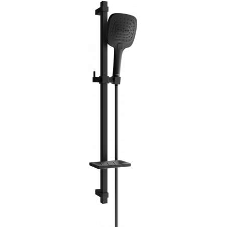 Mexen DQ17 set de duș, Neagră - 785174581-70