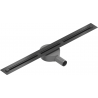 Mexen Flat 360° Super Slim forgó zuhanyfolyóka 60 cm, Fekete - 1751060
