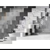 Mexen Lunar-F ușă de duș pliabilă stânga 75 cm, transparentă, nichel periat - 836-075-000-97-00-L