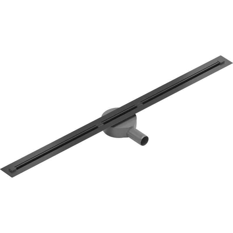 Mexen Flat 360° Super Slim scurgere liniară rotativă 80 cm, Neagră - 1751080