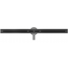 Mexen Flat 360° Super Slim forgó zuhanyfolyóka 80 cm, Fekete - 1751080