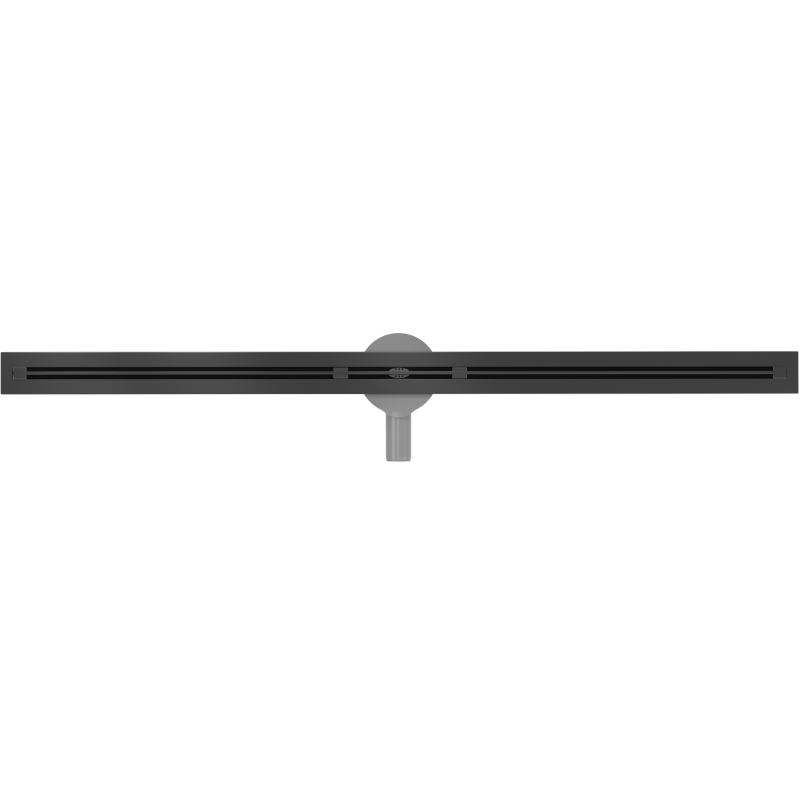 Mexen Flat 360° Super Slim forgó zuhanyfolyóka 120 cm, Fekete - 1751120