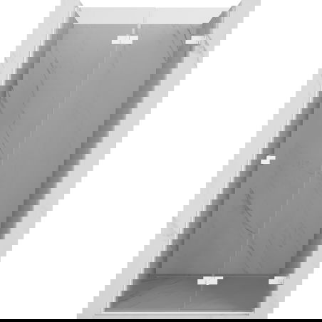 Mexen Lunar-F ușă de duș pliată dreapta 100 cm, transparent, alb - 836-100-000-20-00-P