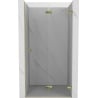 Mexen Lunar-F uși de duș pliante dreapta 75 cm, transparent, auriu - 836-075-000-50-00-P