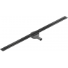 Mexen Flat 360° Super Slim scurgere liniară rotativă 140 cm, Neagră - 1751140