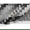 Mexen Lunar-F uși de duș pliabile dreapta 85 cm, transparent, auriu - 836-085-000-50-00-P