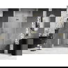 Mexen Lunar-F uși de duș pliabile dreapta 85 cm, transparent, auriu - 836-085-000-50-00-P