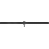 Mexen Flat 360° Super Slim forgó zuhanyfolyóka 150 cm, Fekete - 1751150