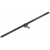 Mexen Flat 360° Super Slim forgó zuhanyfolyóka 160 cm, Fekete - 1751160