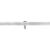 Mexen Flat 360° Slim forgó zuhanyfolyóka 160 cm, Króm - 1041160