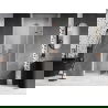 Mexen Lunar-F uși de duș pliante dreapta 65 cm, transparent, cupru periat - 836-065-000-65-00-P
