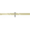 Mexen Flat 360° Slim forgó zuhanyfolyóka 140 cm, Arany - 1541140