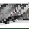 Mexen Lunar L ușă de duș balama dreapta 100 cm, transparent, aur roz - 834L-100-000-60-00-P