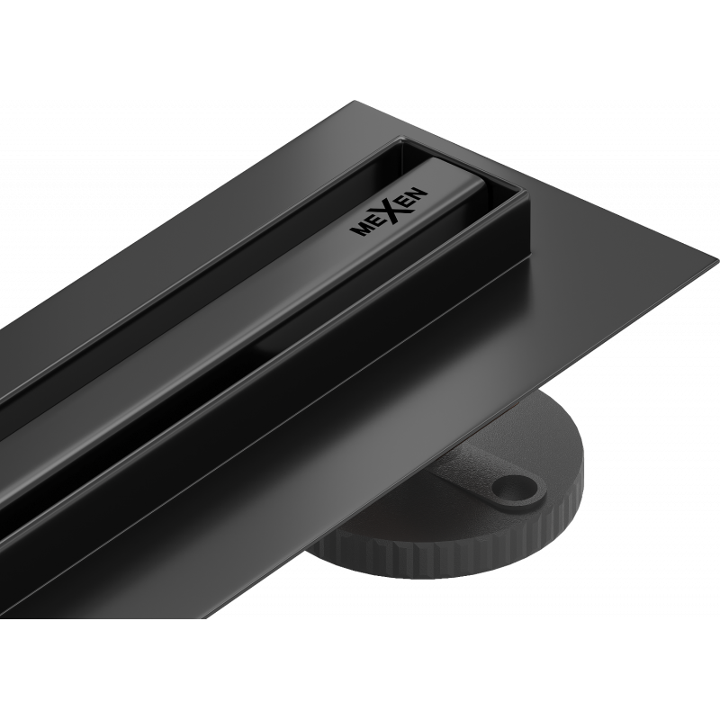 Mexen Flat 360° Slim forgatható vonalelvezető 130 cm, fekete - 1741130